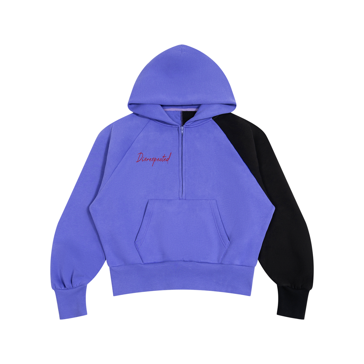 Unisex Color-Block Fleece Hoodie