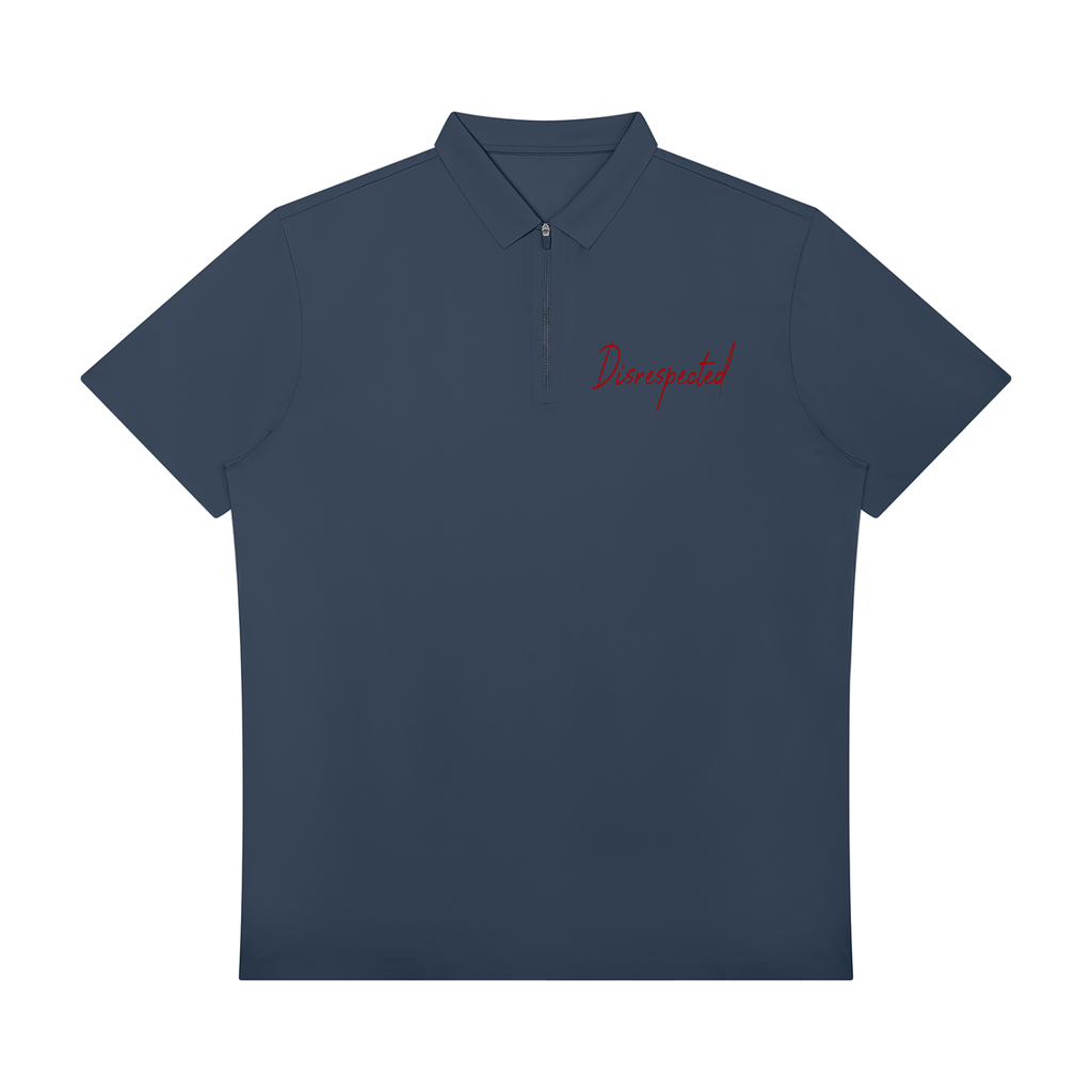 Men's Quarter-Zip Performance Polo Shirt