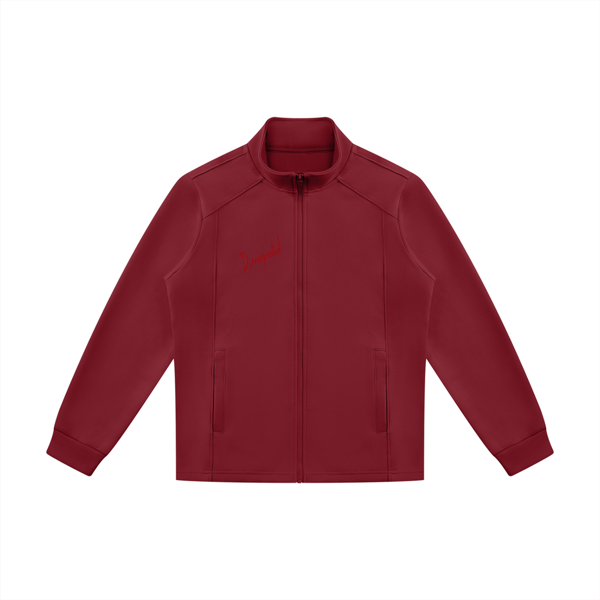 Unisex Stand Collar Track Jacket