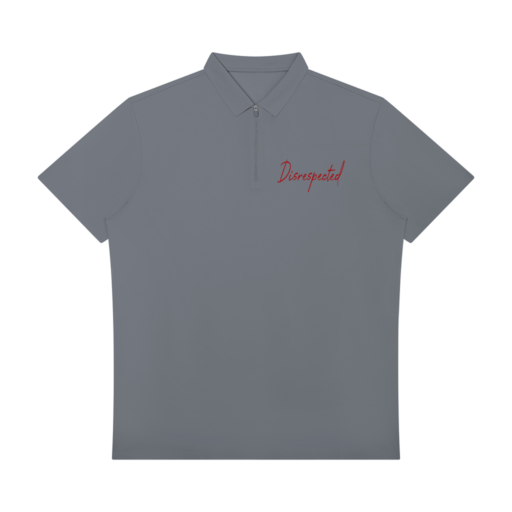 Men's Quarter-Zip Performance Polo Shirt