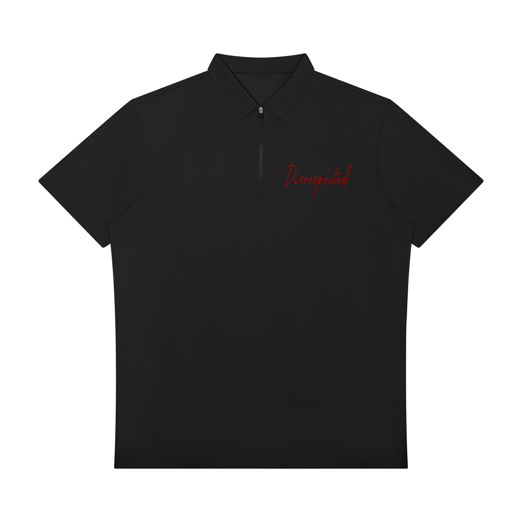 Men's Quarter-Zip Performance Polo Shirt