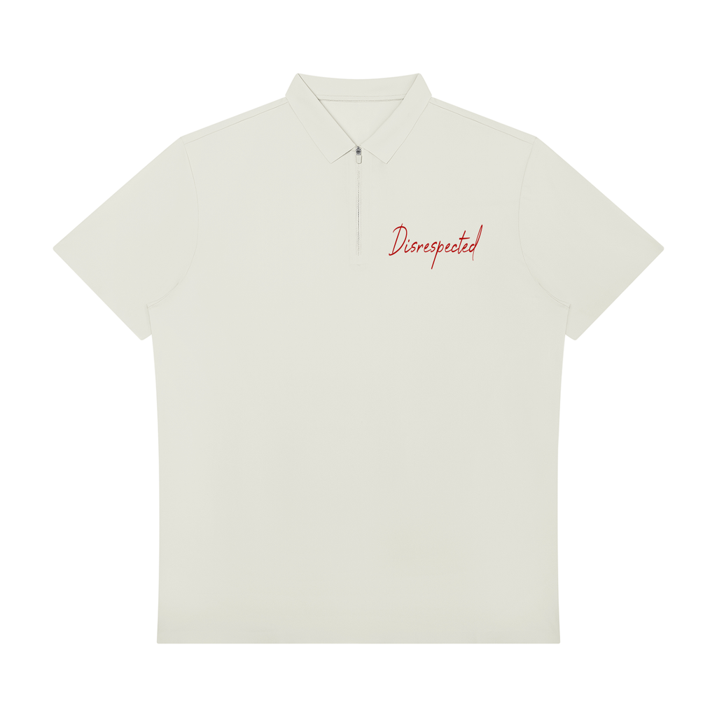 Men's Quarter-Zip Performance Polo Shirt