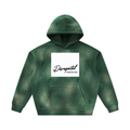 Unisex Sunfade Frayed Fleece Hoodie