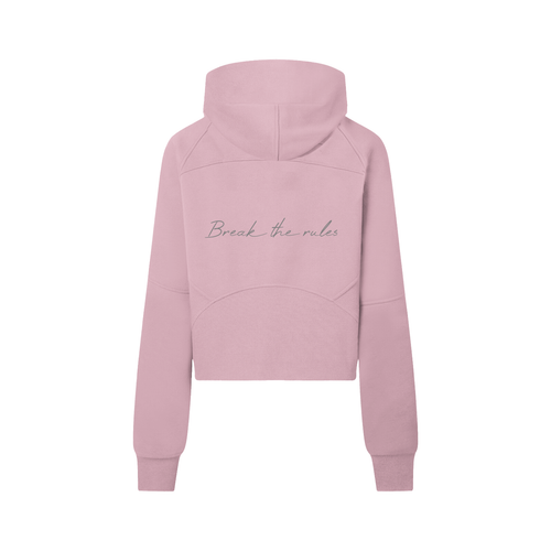 Cropped Half-Zip Hoodie