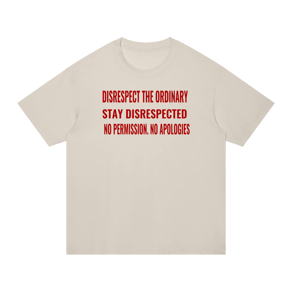 Unisex Regular Fit Cotton T-Shirt