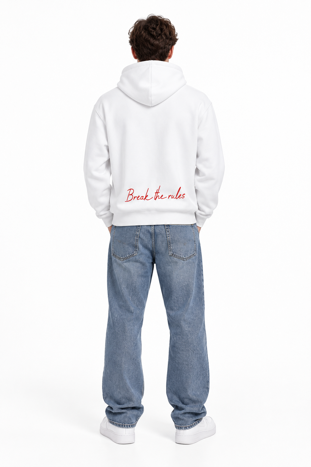 Contrast Drawstring Hoodie