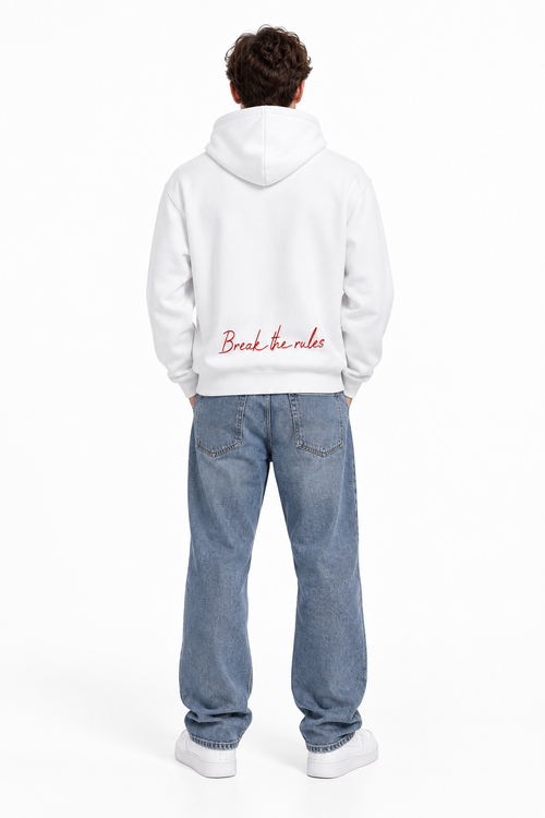 Contrast Drawstring Hoodie