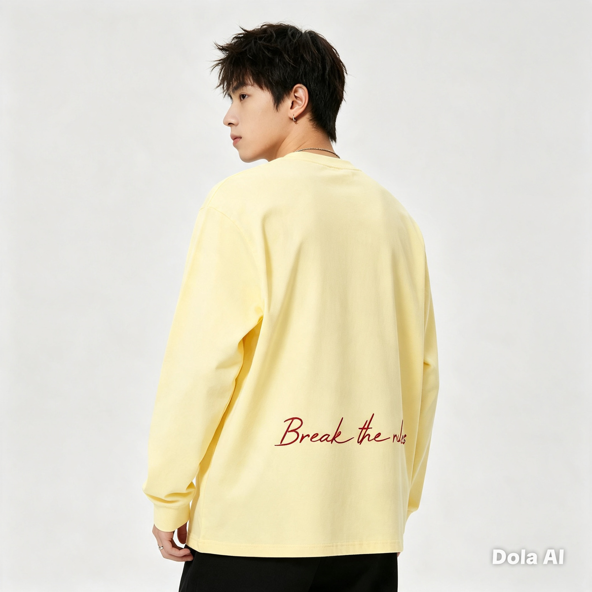 Essential Crewneck Long-Sleeve T-Shirt