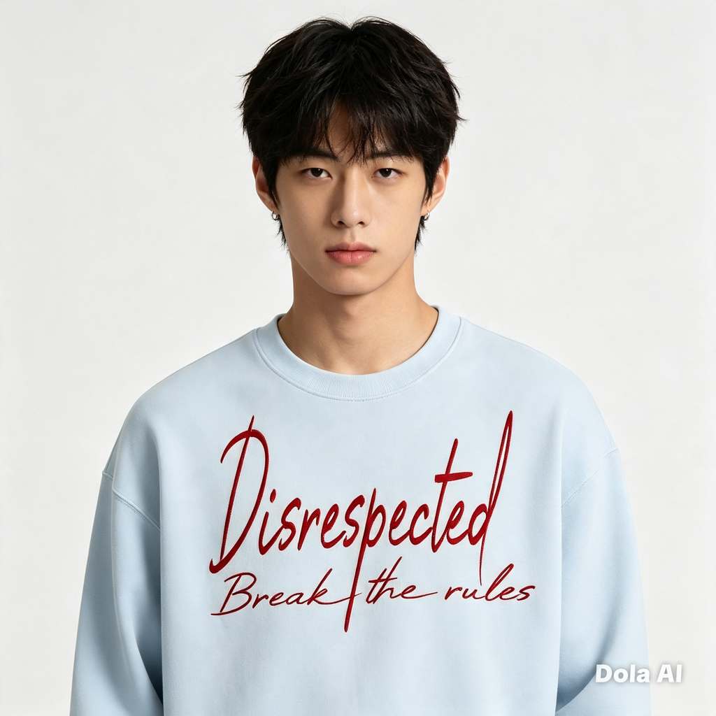 Unisex Drop Shoulder Crewneck Sweatshirt
