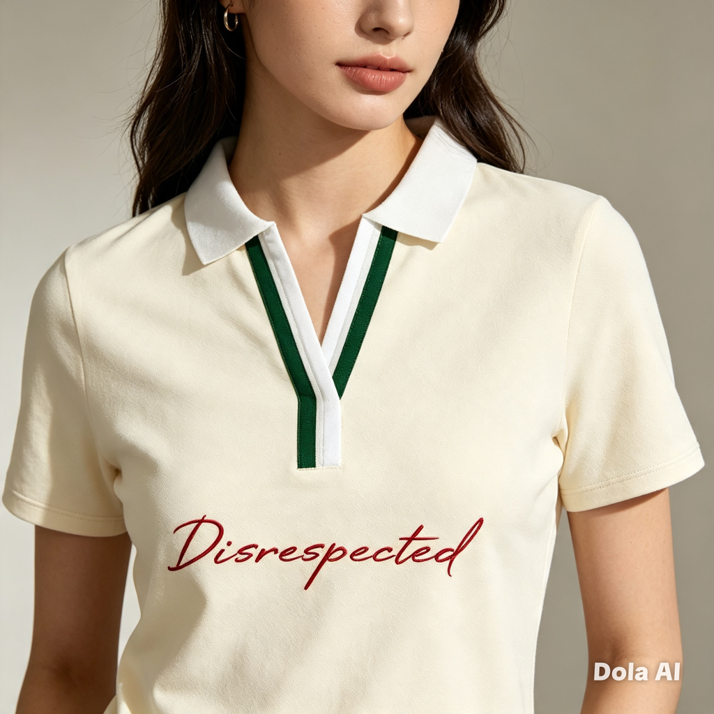 Women’s Color Block Polo Shirt